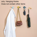 4pcs/set Self  Wall Hangers Strong Sticky Easy Install Hanging Hooks