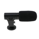 3.5mm Microphone External Stereo for DSLR Camera, Photography, Interview