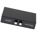 USB 2.0 Sharing Switch, 2 Port HUB KVM Swtiches For PC Scanner Printer (Pack of