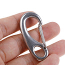 2PCS 304 Boat Marine Stainless Steel Egg Shape Spring Snap Hook  Quick Link P â„–[