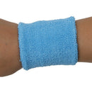 1x Headband and 2x Elastic Wrist band for Sports - Light blue U7S8