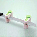 2pcs 5 Layers DIY Cake Bread Cutter Leveler Slicer Cutting Fixator Tools A