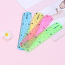 1PC Soft 15cm Ruler Multicolour Creative Flexible Stationery Rule School Supply