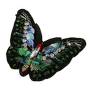 3Pcs Sequins Flower Butterfly Heart Patches Embroidery Applique For Clothes