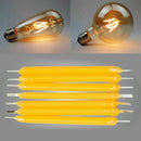10x LED COB Solar Power Filament Super Bright Bulb Light Source Lighting Tool