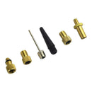 6pcs  Valve Adaptor Set Pump Needle Air Inflation Accs For Bike Tires