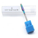 5Pcs Colorful Nail Grinding Head 3/32 Cuticle Clean Nail Drill Bit Manicure B9X8