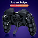 Six-Finger Mobile Phone Game Controller Joystick Gamepad Cooling Fan for PUBG