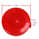 Retractable Body Measuring Ruler Sewing Cloth Tailor Tape Measure Soft 60" 1.5M