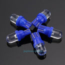 5x T10 194 W5W Blue LED Car Motorcycle Dome Instrument Lights Bulbs Lamps