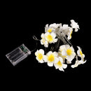 Creative Frangipani LED String Lights AA Battery Floral Holiday Lighting Gw