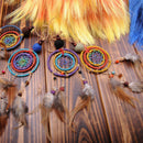 Wooden Beads Painted Dream Catcher 100 Pcs / Kit Mixed Color 10mm Jewelry Useful