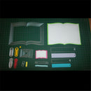 Vivid Books Frame Customized  Cutting Dies DIY Scrapbooking Album Craft B_ES