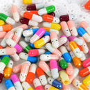 50Pcs Mini HOT Expression Capsules Love Pills Storage Bottle ~ Wishing Drif A9Y4