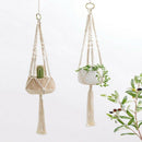 Small Macrame Plant Hangers Hanging Planter 30 Inch(Fit Small Pot Up To 6 I