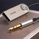 Baseus USB Bluetooth Audio Music Cable for Car AUX Receiver Speaker (Black)