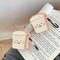 Unique Toast Bread Pattern Protective Case Soft Silicone Cover for Airpods 1/2