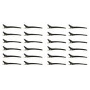 24x Hairdresser Duck Bill Hair Clips Plastic Hair Clips