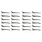 24x Hairdresser Duck Bill Hair Clips Plastic Hair Clips