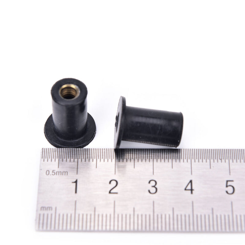 6pcs M5 rubber grommet nuts blind fastener windscreen kayak accessories LJ