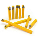 9pcs 8mm YW1 Alloy Carbide Brazed Tipped Lathe Tools Turning Milling Weldi PCY