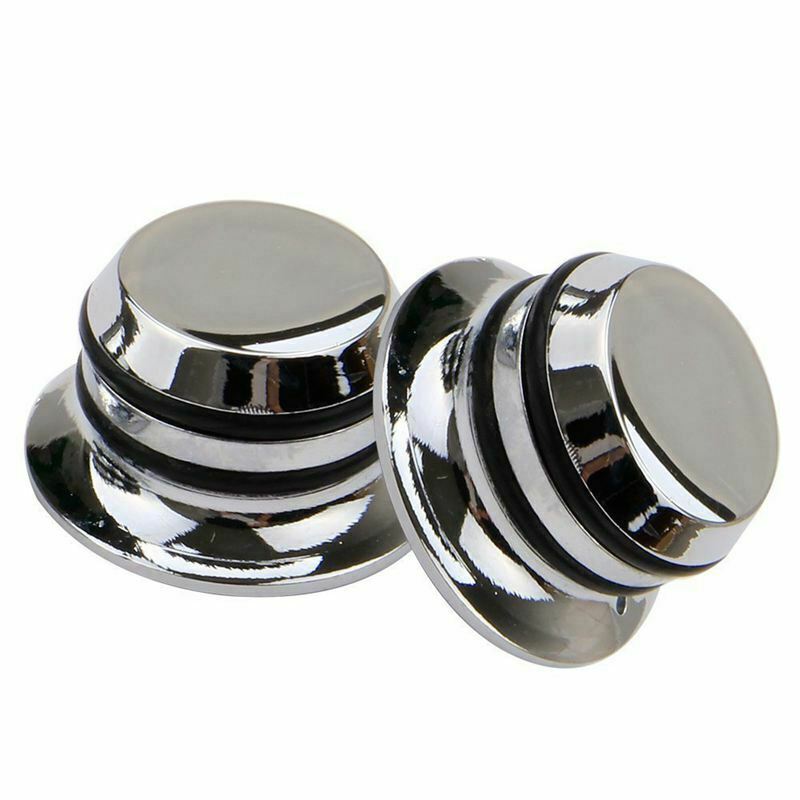 3Pcs Guitar Metal Top Hat Tone Tuning Knobs For Fender Gibson Electric Guit