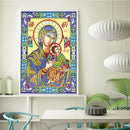 5D DIY Special Shaped Diamond Painting Religious Embroidery Kit Home Decor