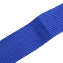 Plastic Release Buckle Adjustable Luggage Strap Belt Black Blue