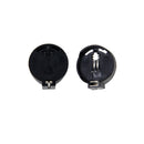 Battery Holder Connector Socket Case Button Coin Socket Holder Case Black
