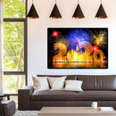 Paper Puzzles Jigsaw 1000pcs Water Fireworks Educational Assemble DIY Toys