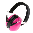 Adjustable Baby Children Ear Defenders Earmuffs Hearing Protection  Rose Red