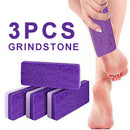 3 IN 1 Pumice Foot Stone File Exfoliate Rasp Dead Skin Remover Scrub Pedicure