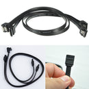 2X SATA 3.0 III SATA3 6Gb/s SSD HDD Drive Data Straight/Right Angle Cables  JR