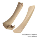 Left Side Inner Front Door Panel Handle Pull Trim+Cover for E90 E91 3 Series Car