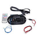 40W Car Bluetooth Subwoofer Hi-Fi Bass Amplifier Board Audio TF USB 220V/12V/24V