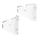 2pc Transparent Skateboard Mounted Display Bracket