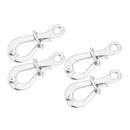 4 Pieces Durable 4 "PELICAN STAINLESS STEEL HOOKS With Quick Release