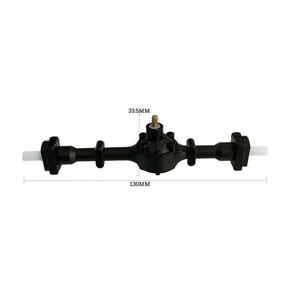 Metal Gear Sturdy Rear Axle Assembly Spare Part for Wpl Fy001 1:16 Rc Truck Q2V7
