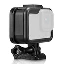 Camera Protective Frame Housing Shell For GoPro Hero 8 with Bracket Black