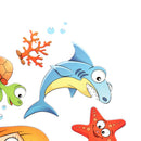 mermaid fish clothes patches heat transfer stickers printing iron on applique JR