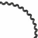 Women's Wear Plastic Black Wavy Hair Tire Hair Band