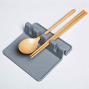 Kitchen Cooking Tools Kitchen Silicone Spoon Rest Utensil Spatula Holder He P7X8