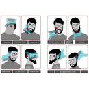 New Innovative Design Beard Shaping Tool Trimming Shaper Template Guide For