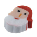 Mini Santa Claus Pencil Rubber Eraser Sankt Kind Party Favor B7R2