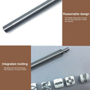 1mm DIY Craft Art Leather Stamping Tool Set Stainless Steel Handmade Ornament