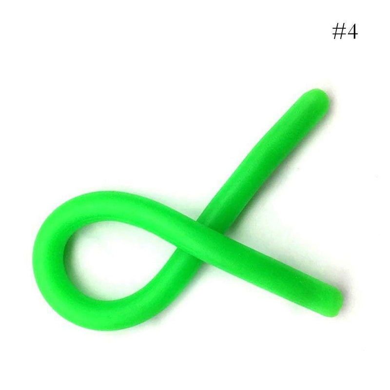 Stretchy String Fidget Noodle Autism ADHD Sensory Anti Stress Fiddle Toys