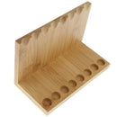 Deluxe 1Tiers Wooden Bamboo Incense Stick Display Stands Hold 8 Incense