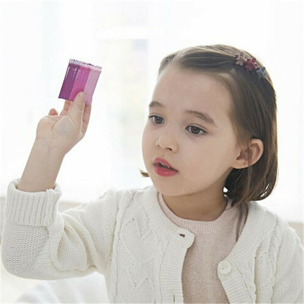 50 PCS Kids Baby Plastic Girls Hairpins Mini Claw Hair Clips Clamp Flower Ew