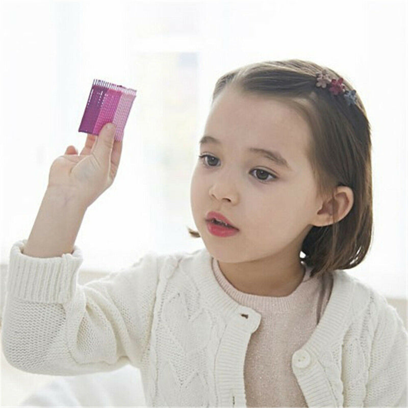 50 PCS Kids Baby Plastic Girls Hairpins Mini Claw Hair Clips Clamp Flower Ew