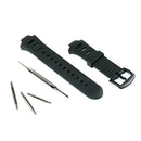 18mm Soft Silicone Rubber Waterproof  Strap Outdoor Sports Band
